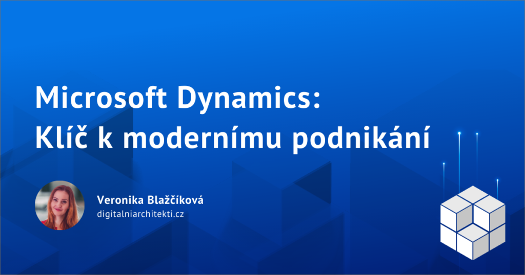 Microsoft Dynamics aplikace pro správu podnikových procesů.